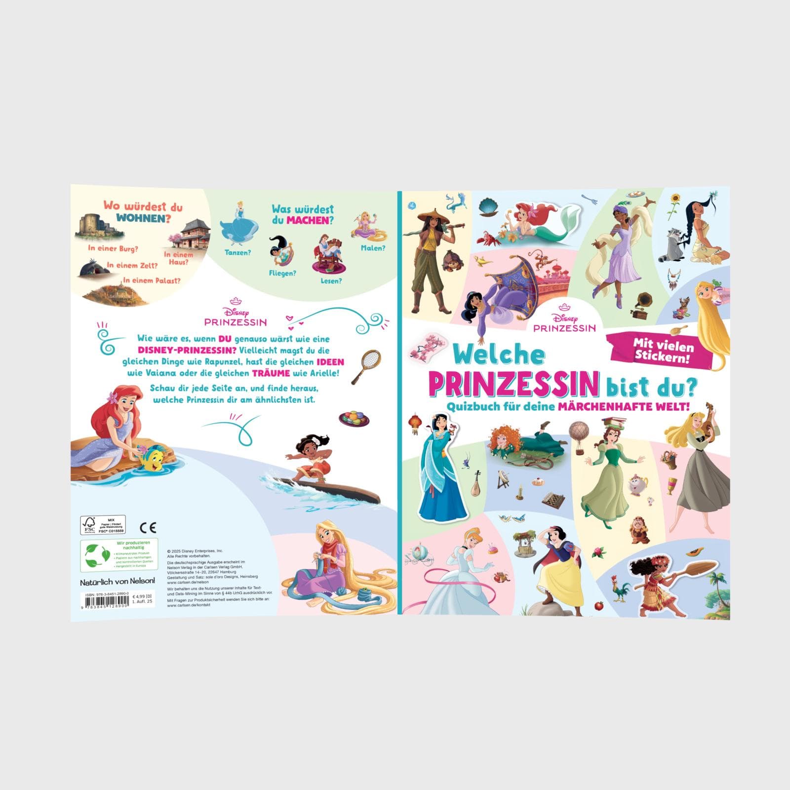 Produktbild Disney Prinzessin: Welche Prinzessin bist du? 7 von 8