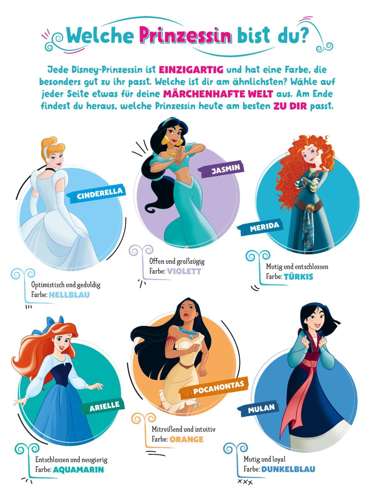 Produktbild Disney Prinzessin: Welche Prinzessin bist du? 6 von 8