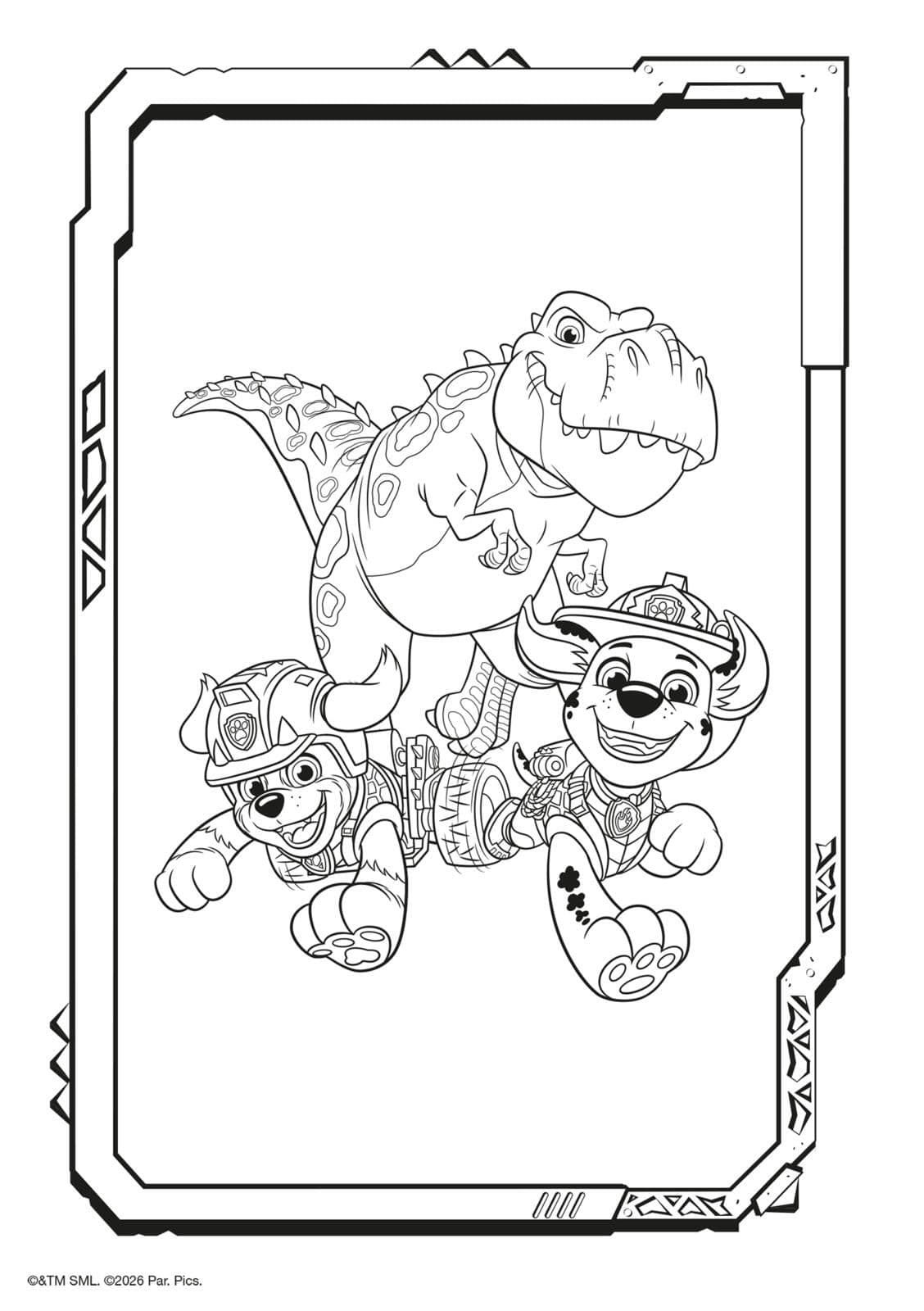 PAW Patrol Kindergartenheft: PAW Patrol - Der Dinofilm: Mal- und Rätselblock