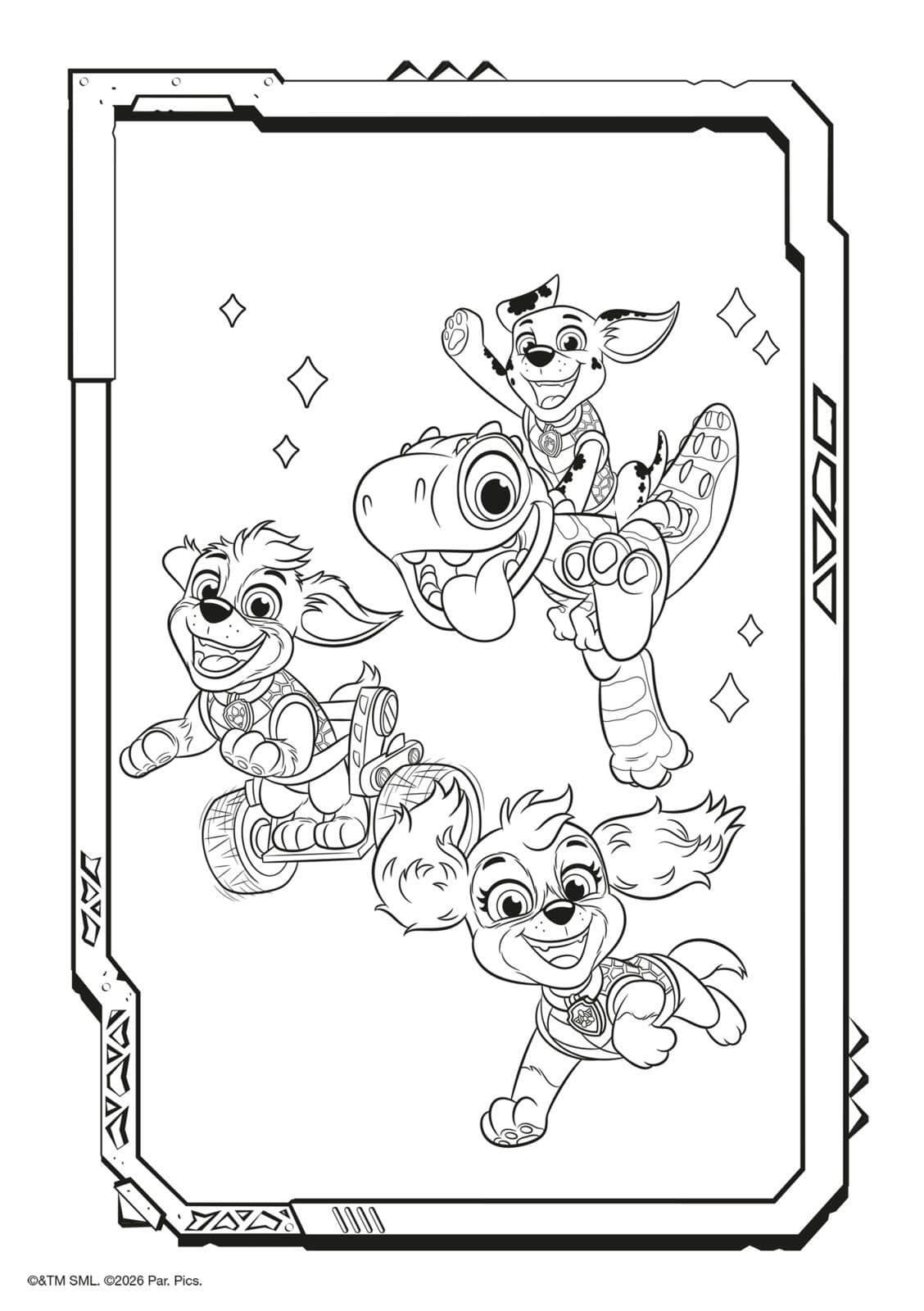 PAW Patrol Kindergartenheft: PAW Patrol - Der Dinofilm: Mal- und Rätselblock
