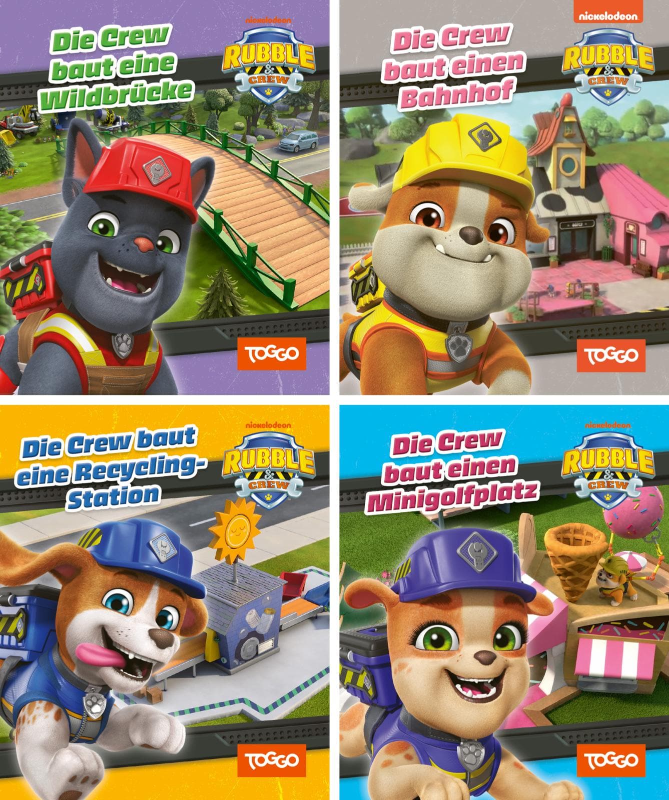 Nelson Mini-Bücher: Rubble & Crew 5-8 Einzeln (Keine Auswahl möglich)