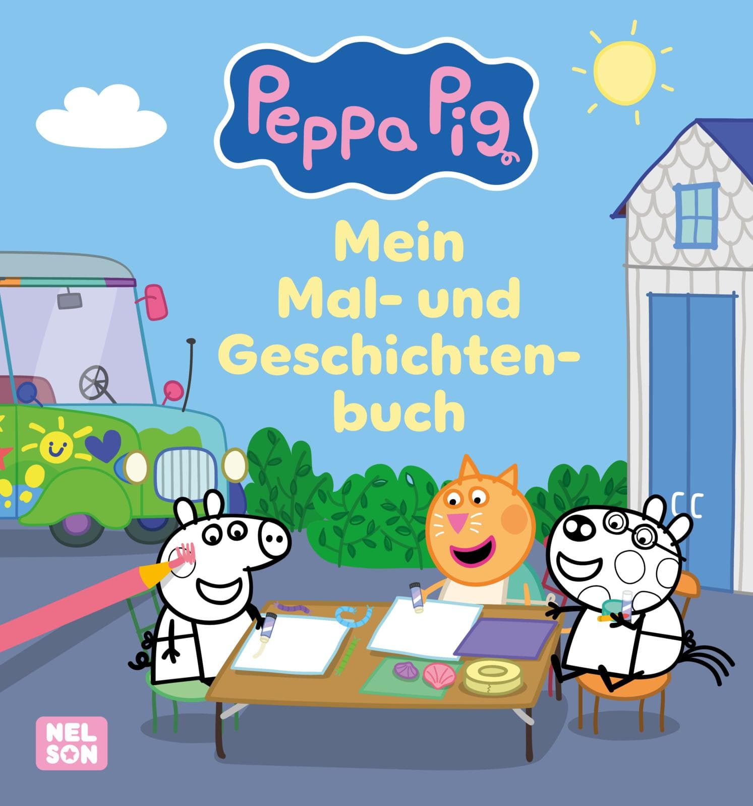 Peppa Wutz Ausmalbilder: Peppa Pig: Mein Mal- und Geschichtenbuch