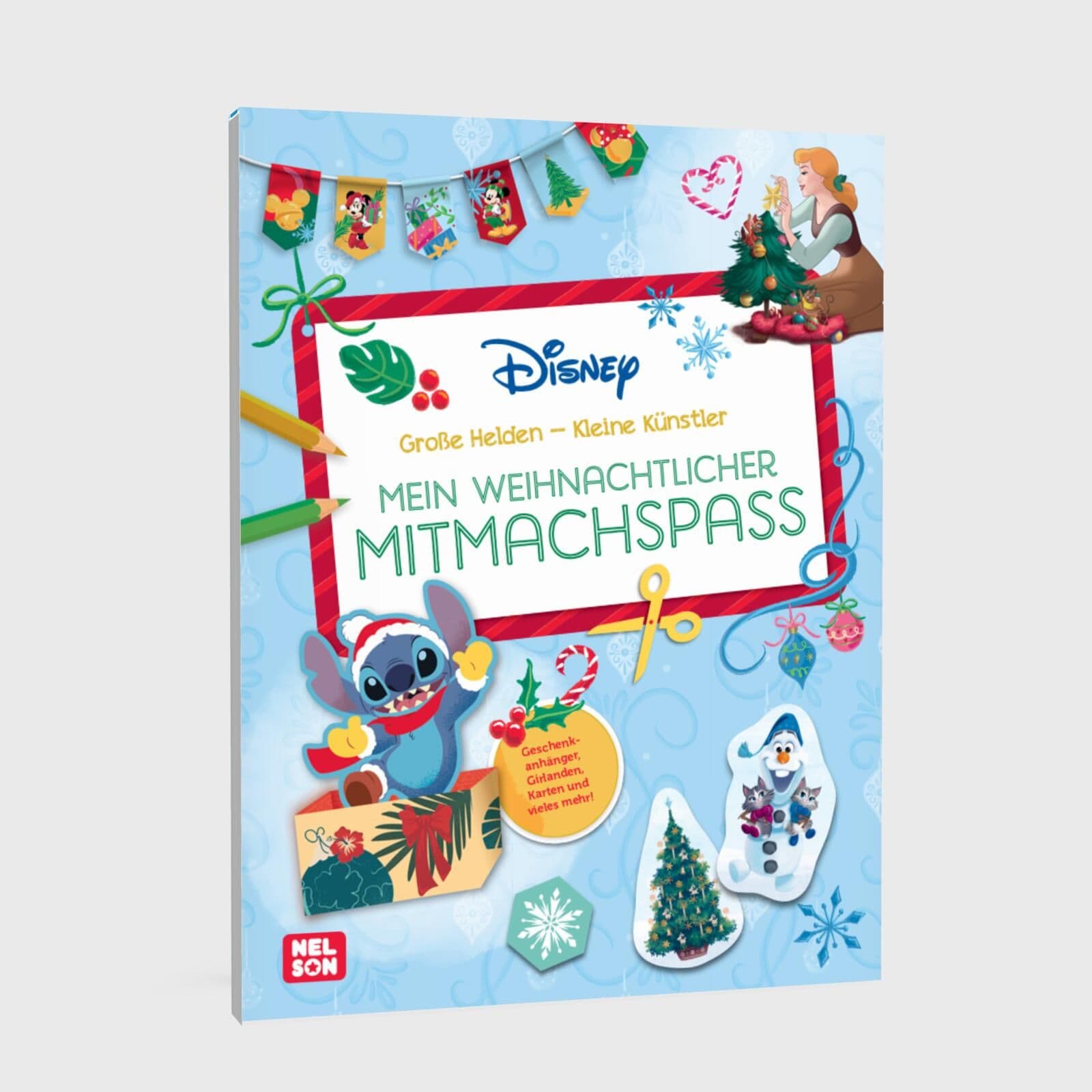Disney Kreative Beschäftigung: Mein weihnachtlicher Mitmachspaß