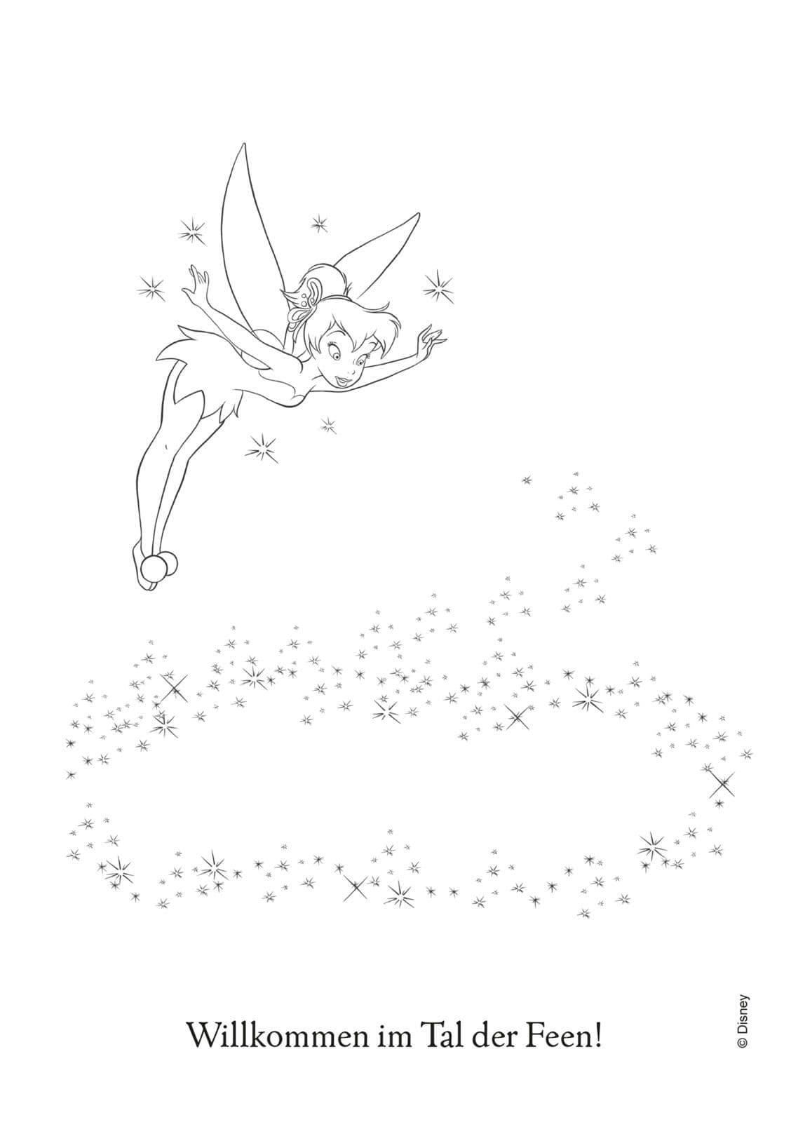 Disney Kreative Beschäftigung: Disney Fairies: Feenzauber zum Ausmalen