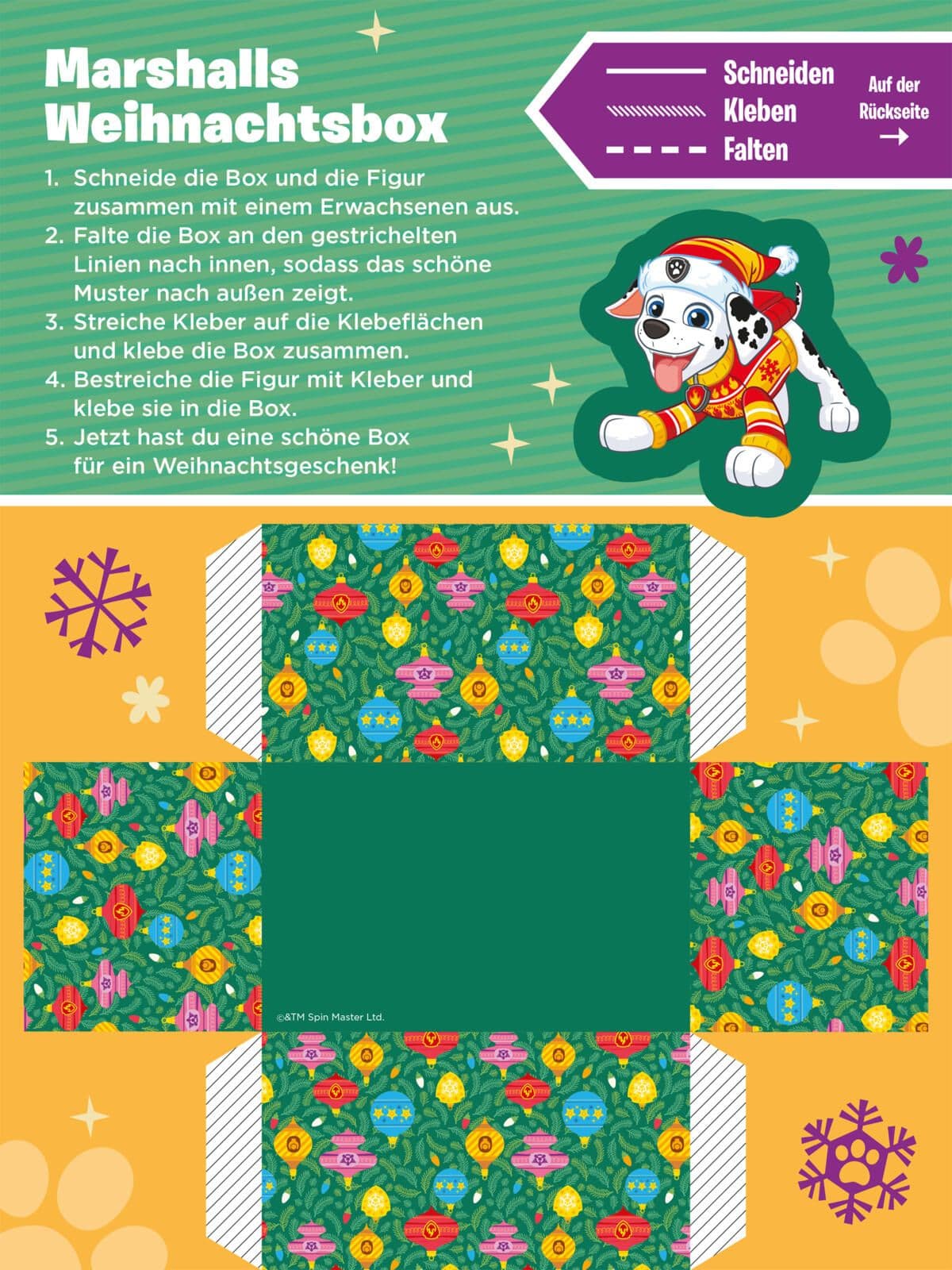 PAW Patrol Mitmachbuch: Mein weihnachtlicher Mitmachblock