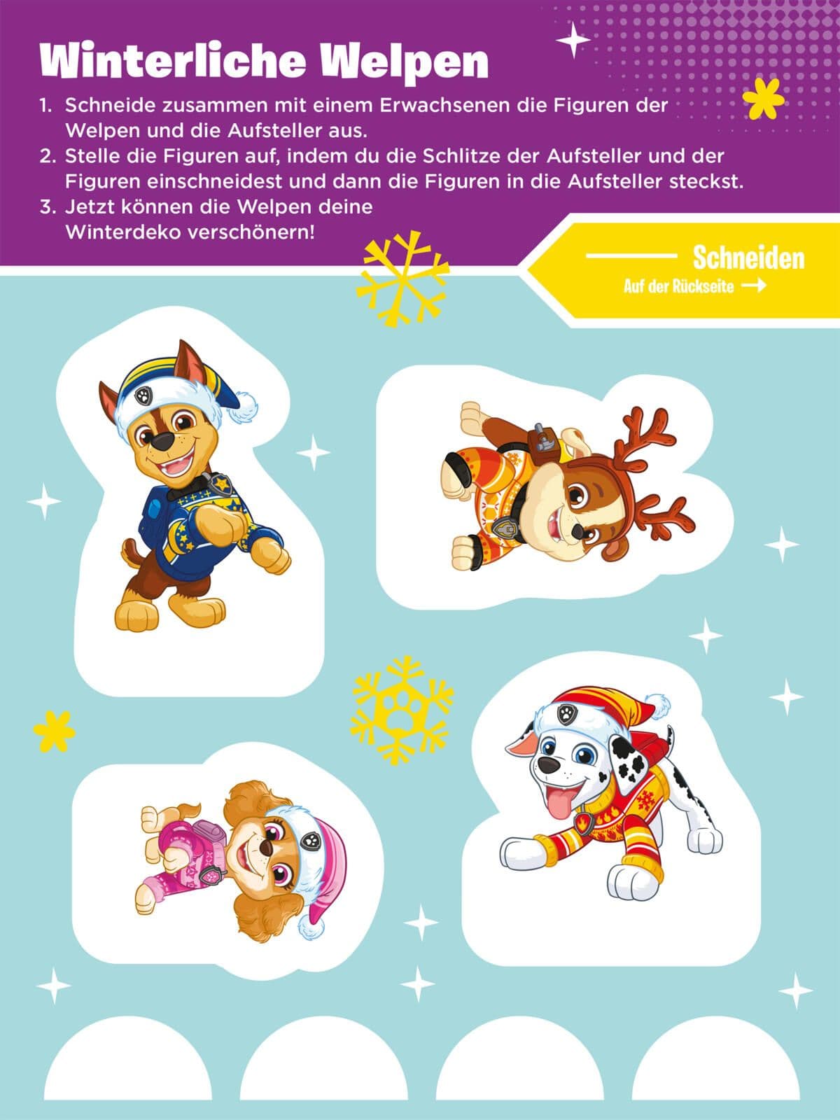 PAW Patrol Mitmachbuch: Mein weihnachtlicher Mitmachblock