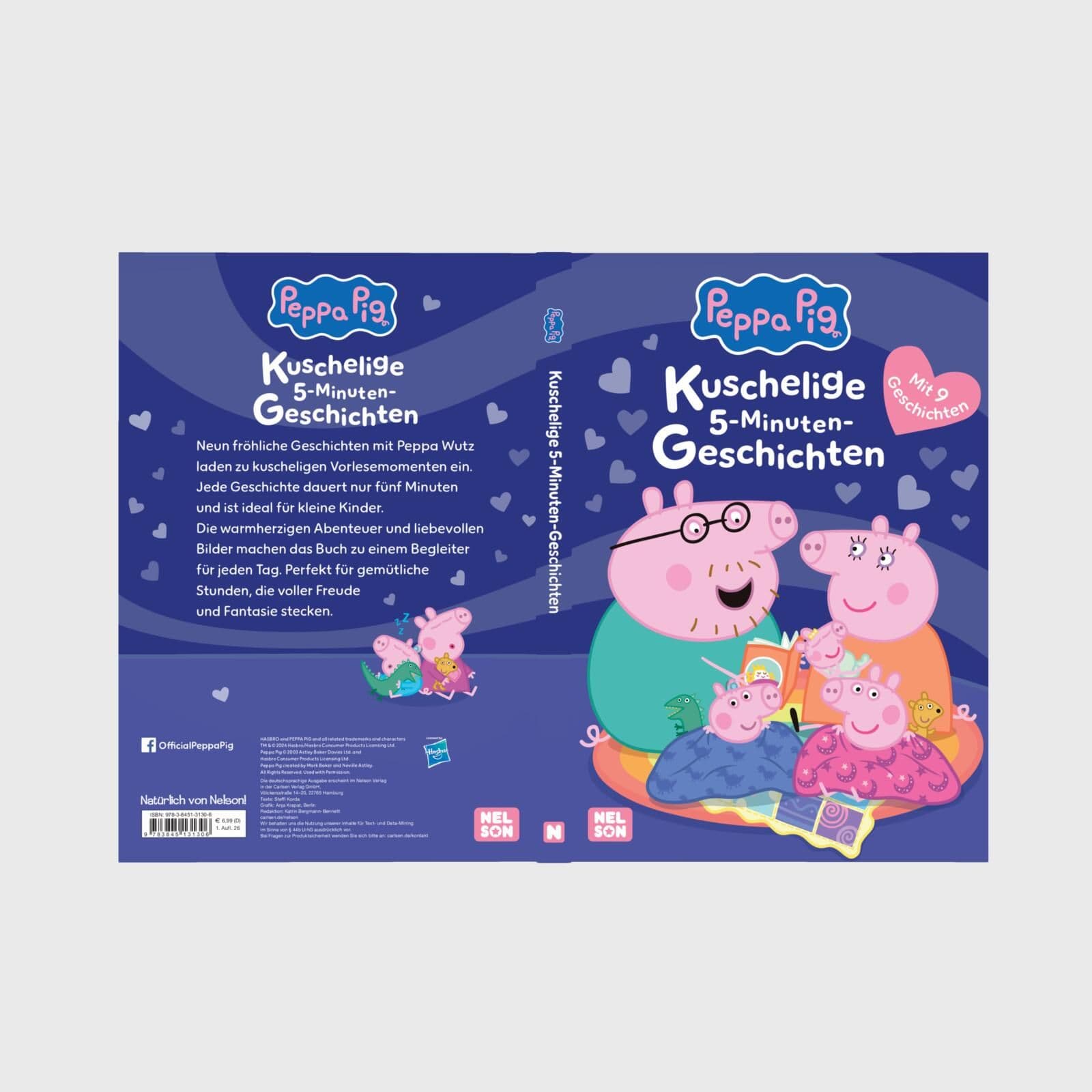 Peppa Wutz Gutenachtgeschichten: Kuschelige 5-Minuten-Geschichten