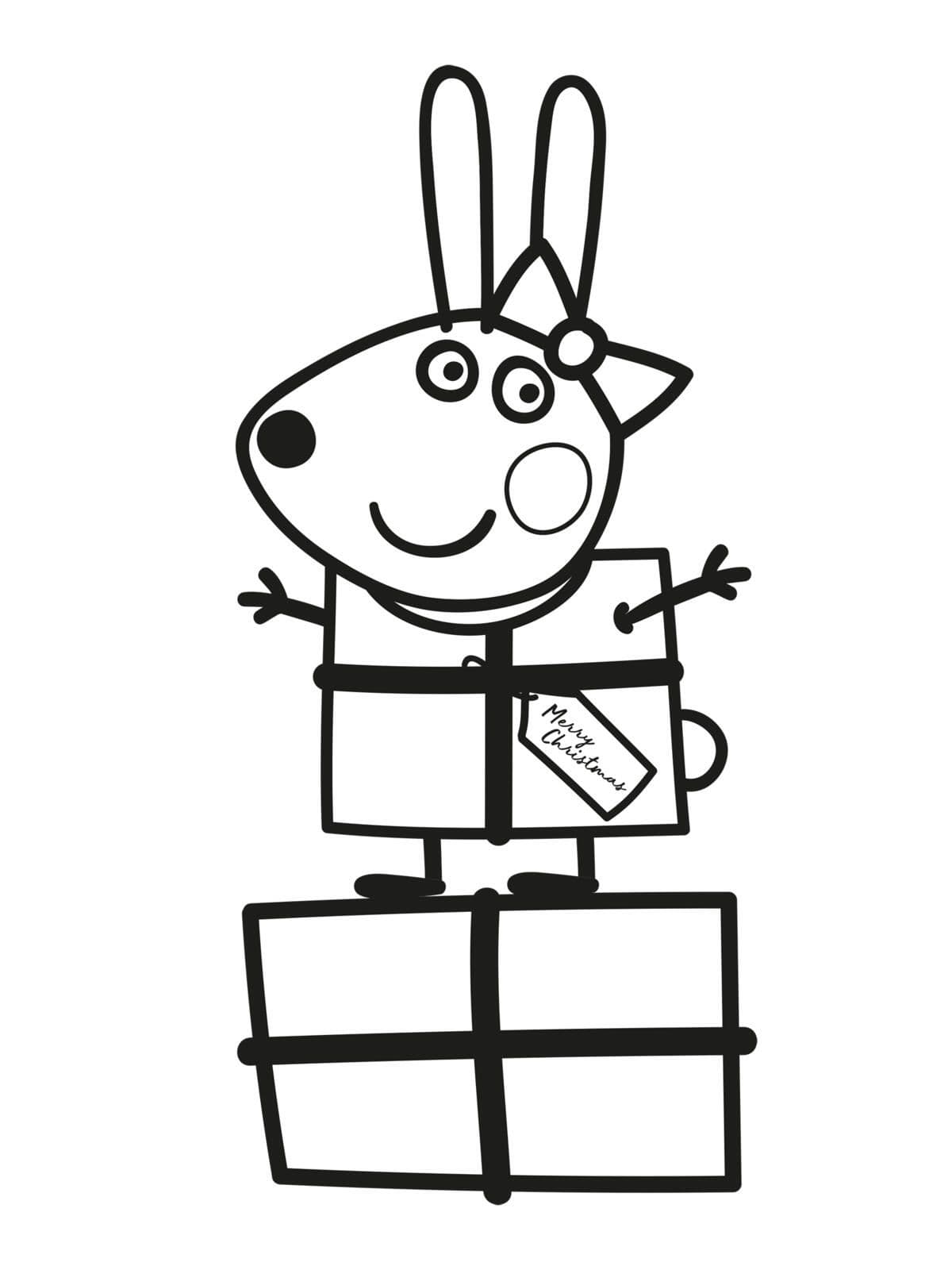 Peppa Wutz Ausmalbilder: Mein Weihnachtsmalbuch