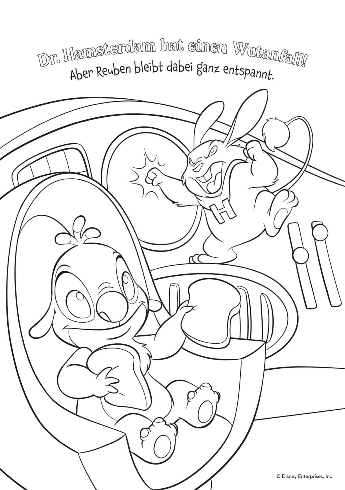 Disney Kreative Beschäftigung: Stitch: Lustige Abenteuer zum Ausmalen