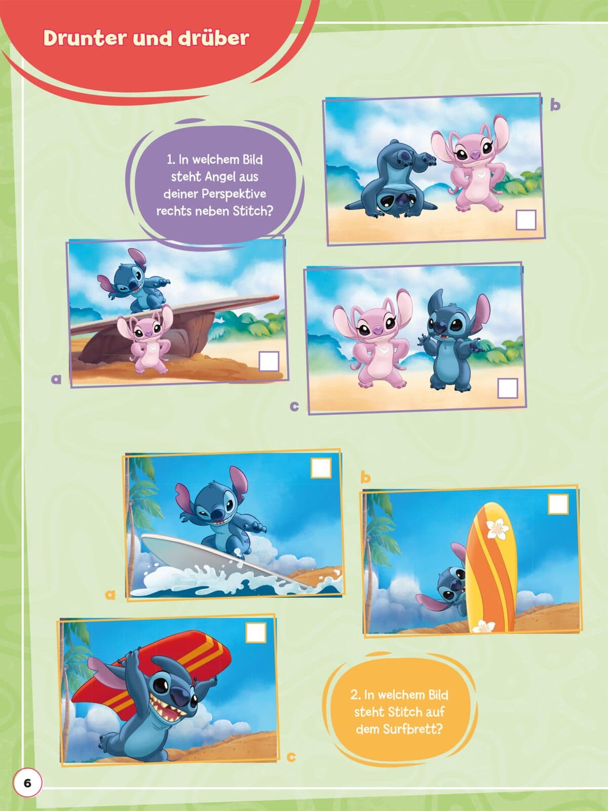 Disney Kreative Beschäftigung: Disney Stitch: Mein kunterbuntes Spaßbuch