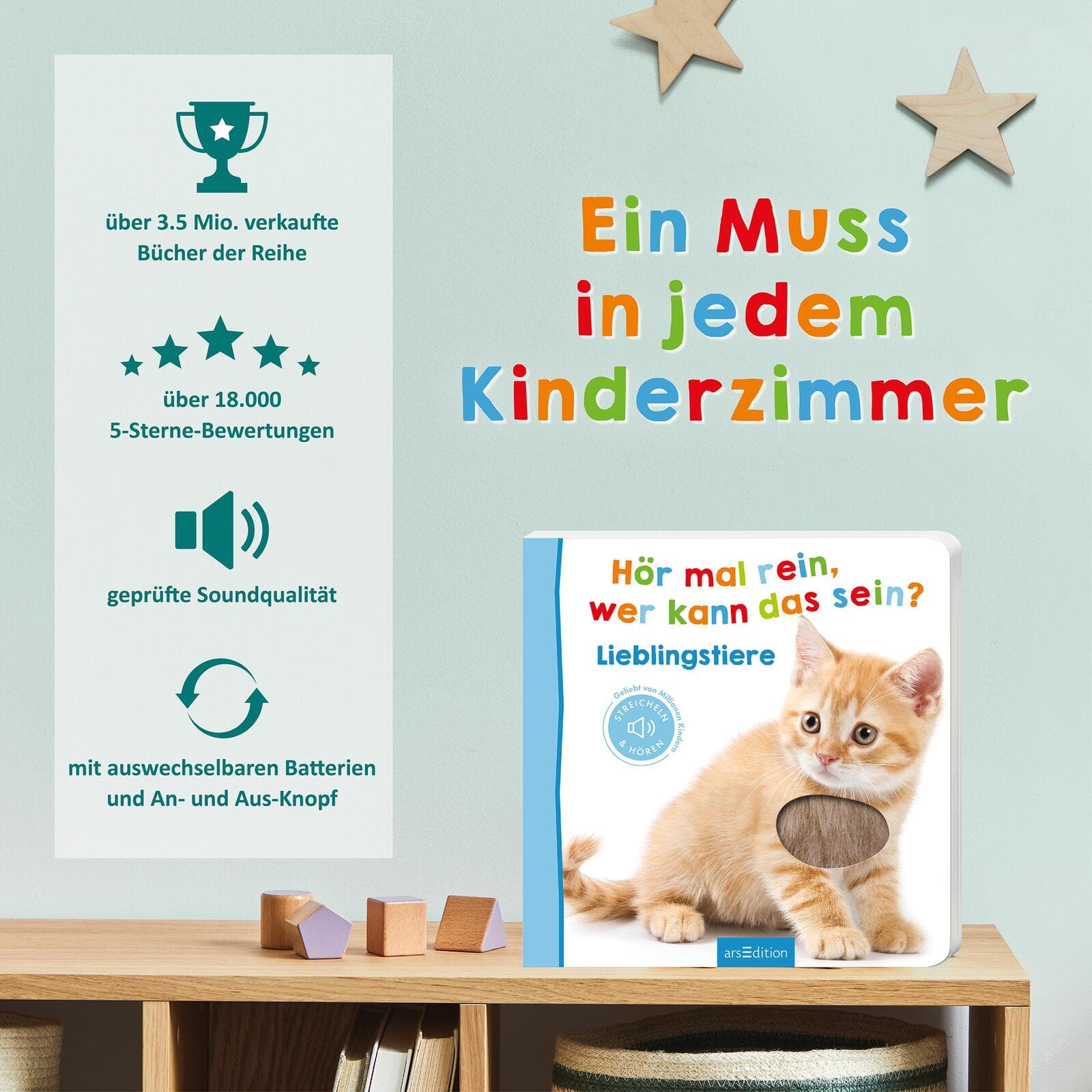 Produktbild Hör mal rein, wer kann das sein? – Zootiere 2 von 3