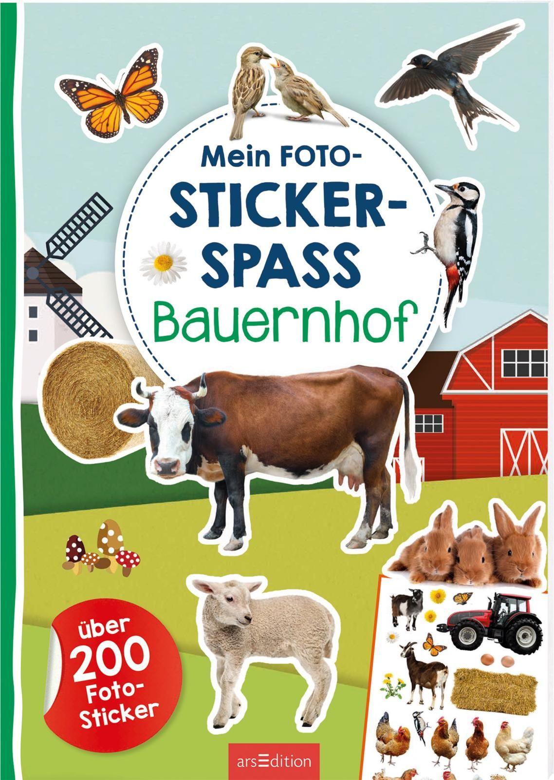 Mein Foto-Stickerspaß - Bauernhof - Mit über 200 Foto-Stickern