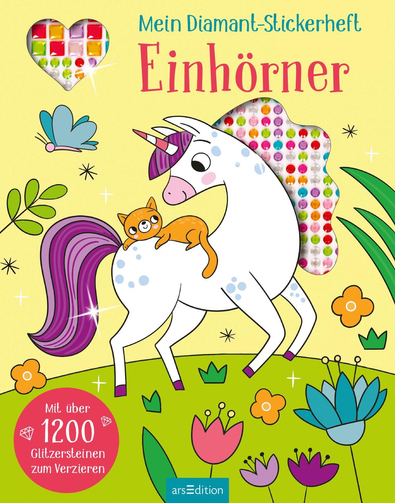 Produktbild Mein Diamant-Stickerheft – Einhörner 3 von 5