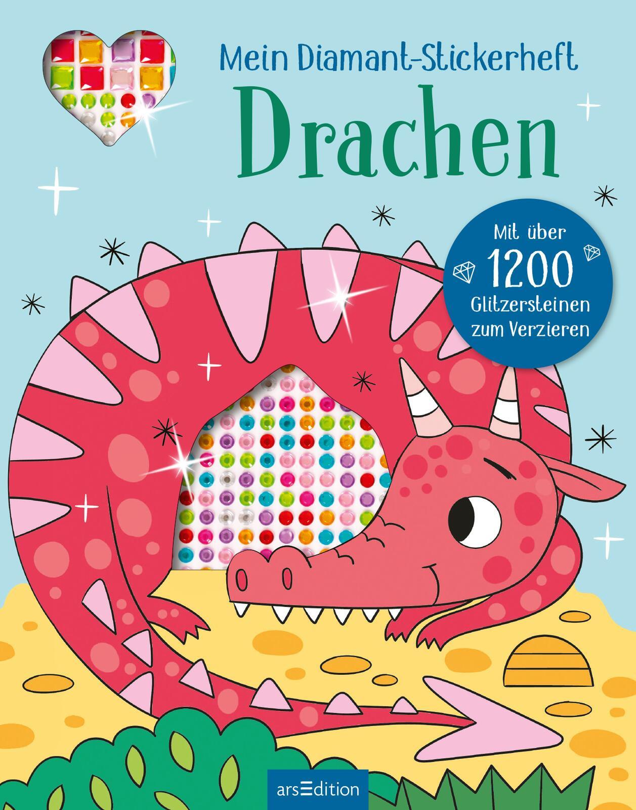 Produktbild Mein Diamant-Stickerheft – Drachen 2 von 3