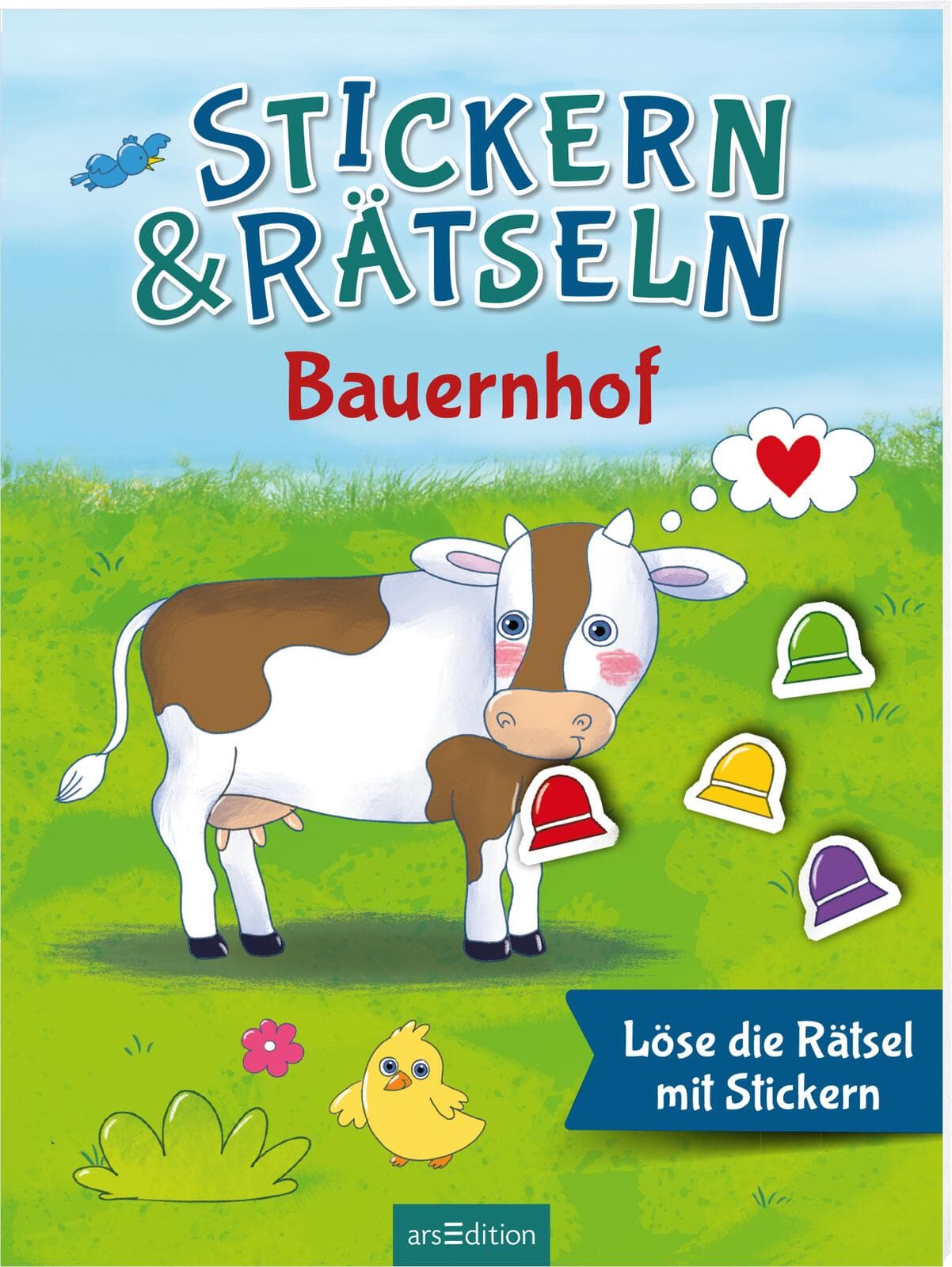 Stickern & Rätseln – Bauernhof