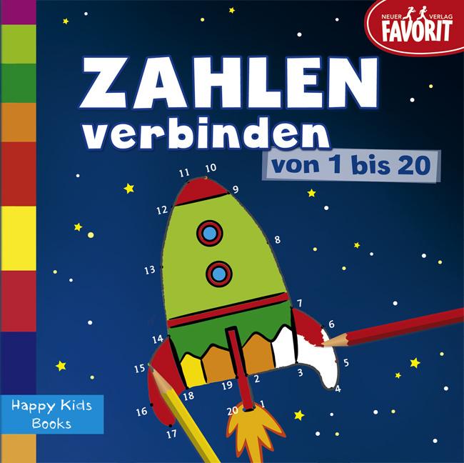 Zahlen verbinden von 1-20 - Happy Kids Books