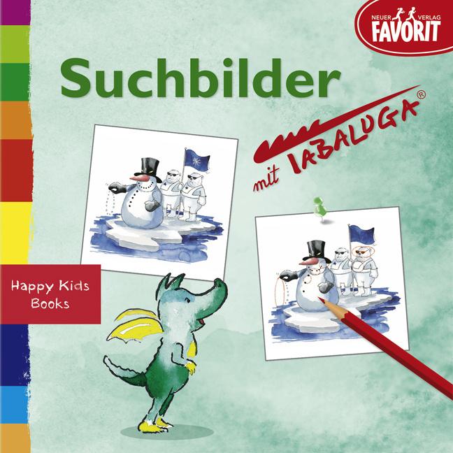 Suchbilder mit Tabaluga - Beschäftigungsbüchlein aus der Serie „Happy Kids Books“
