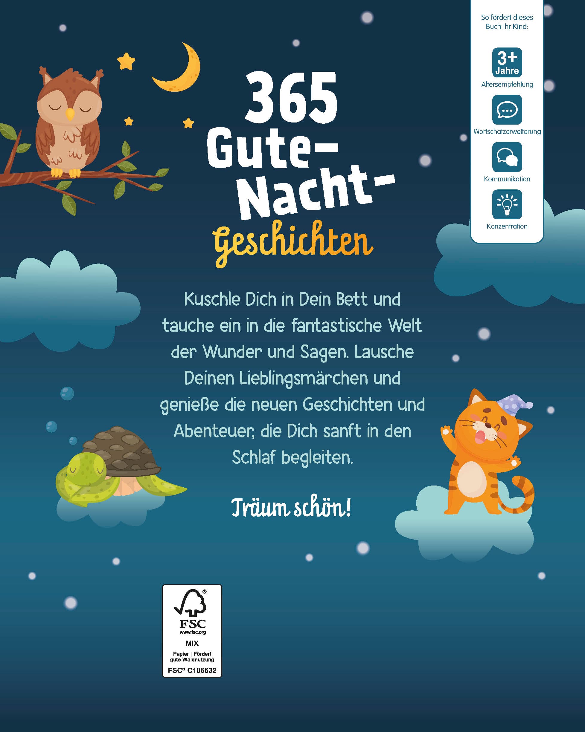 Produktbild 365 Gute-Nacht-Geschichten. Vorlesebuch für Kinder ab 3 Jahren 2 von 2