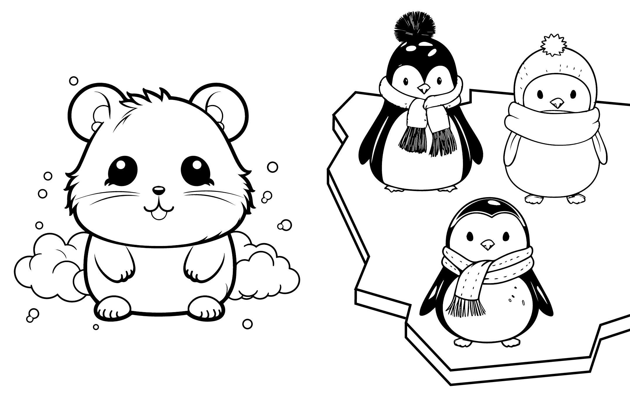 Produktbild Malbuch Kawaii mit 45 Tattoos 8 von 9