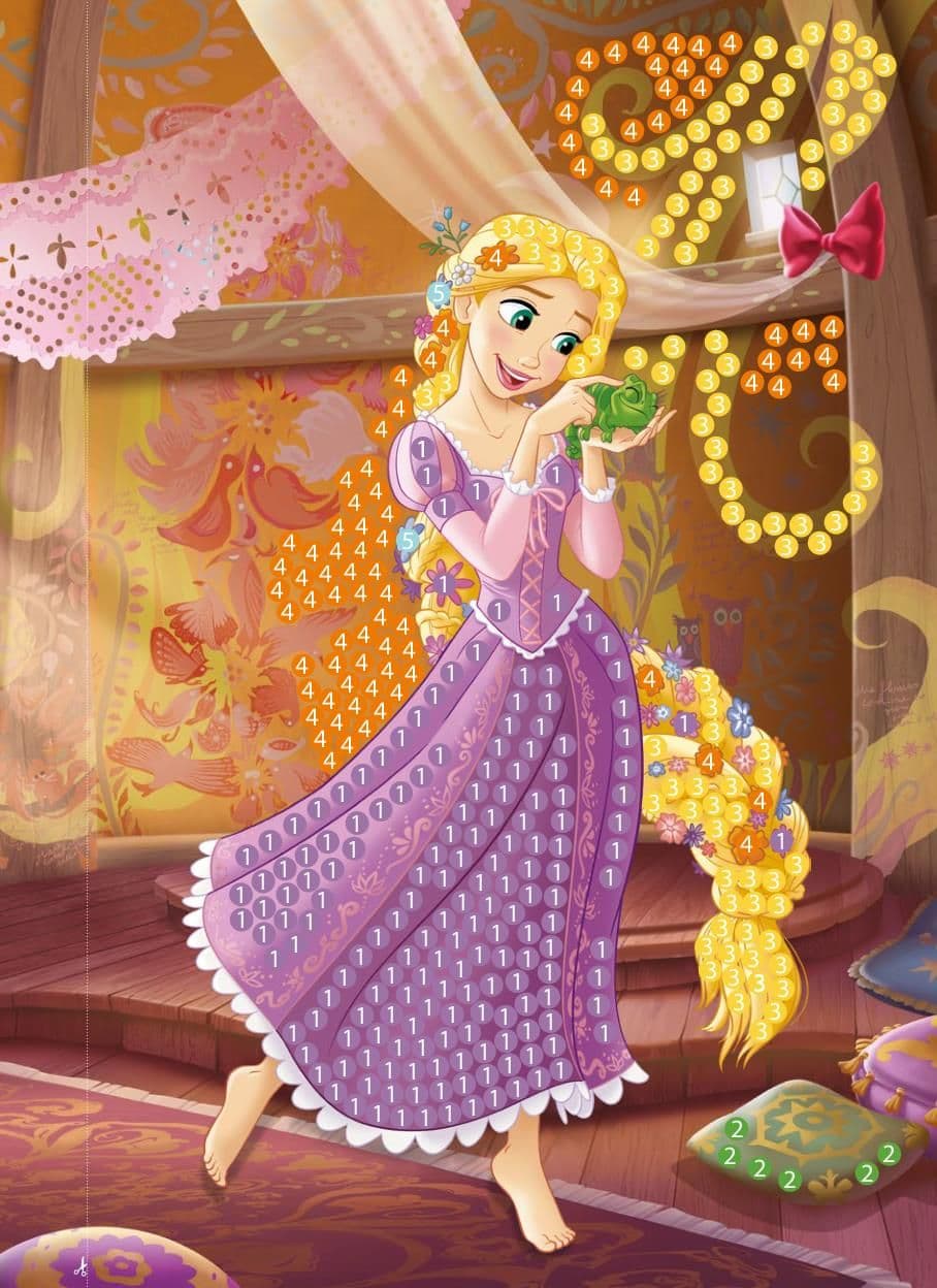 Disney Prinzessin Diamond Painting I Malen mit Glitzersteinen