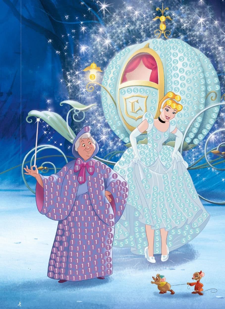 Disney Prinzessin Diamond Painting I Malen mit Glitzersteinen
