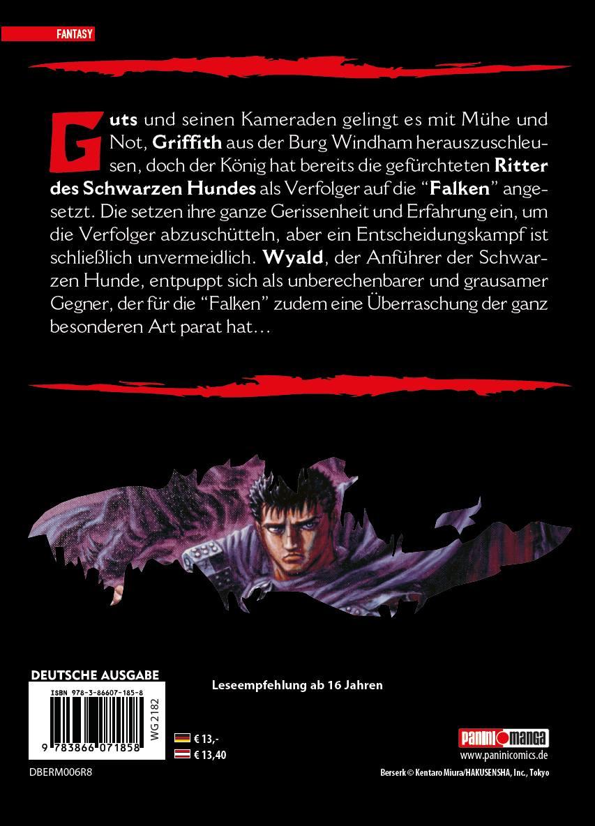 Produktbild Berserk Max 06 - Das actiongeladene und genredefinierende Dark-Fantasy-Epos von Kentaro Miura 2 von 2