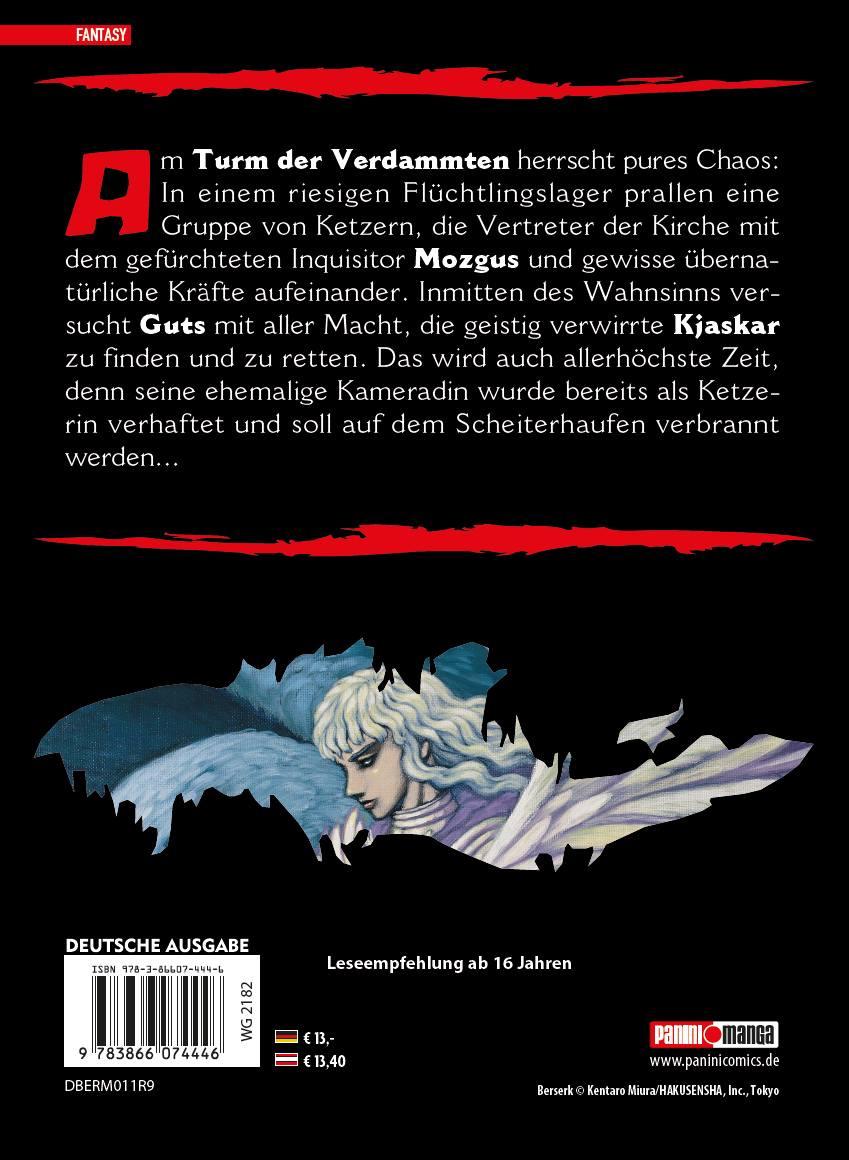 Produktbild Berserk Max 11 - Das actiongeladene und genredefinierende Dark-Fantasy-Epos von Kentaro Miura 2 von 2