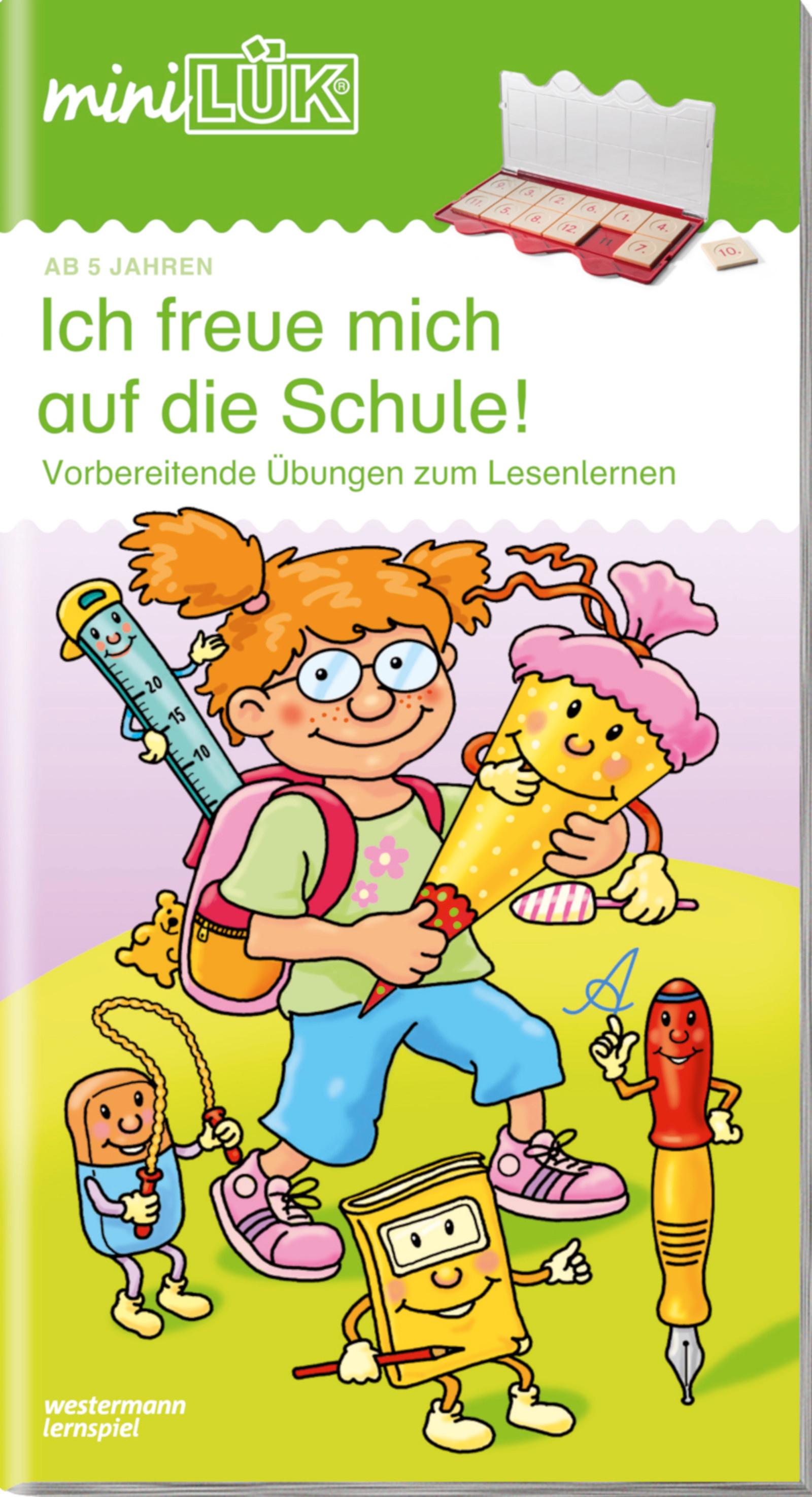 miniLÜK-Übungshefte / miniLÜK - Vorschule / Vorschule: Ich freue mich auf die Schule 1