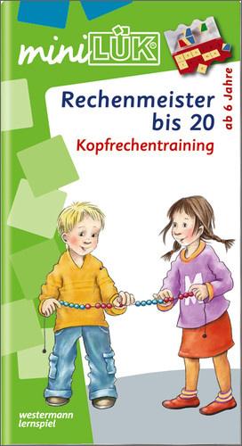 Buch - Westermannn - miniLÜK Rechenmeister-Kopfrechentraining 1Kl