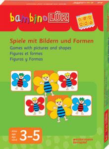 bambinoLÜK-Sets / bambinoLÜK-Set Kasten + Übungsheft/e / 3/4/5 Jahre: Spiele mit Bildern und Formen