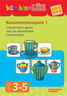 Produktbild bambinoLÜK Konzentrationsspiele 1 2 von 2