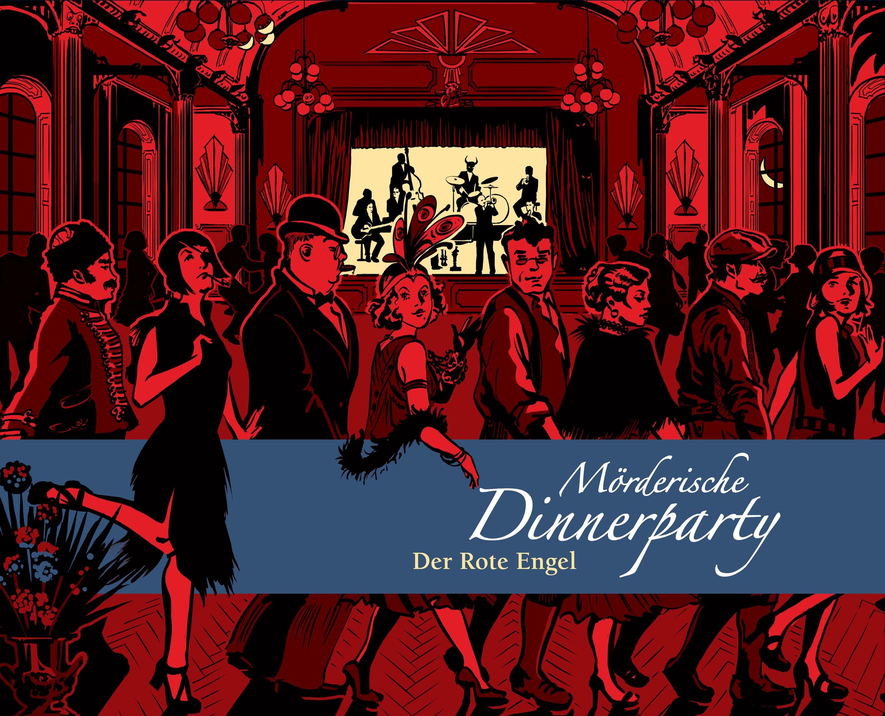 Blaubart Verlag - Mörderische Dinnerparty – Der Rote Engel