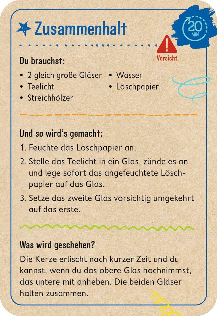 Produktbild moses. - PhänoMINT - 75 supercoole Experimente mit Licht und Luft, Wasser, Kraft und Elektrizität 2 von 9