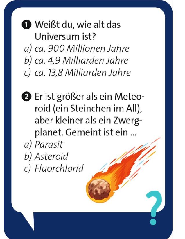 Produktbild moses. - Pocket Quiz junior - Weltraum 3 von 3