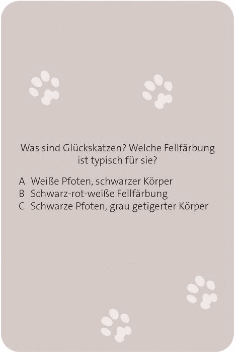 Produktbild moses. - Das große Katzen Quiz 10 von 11