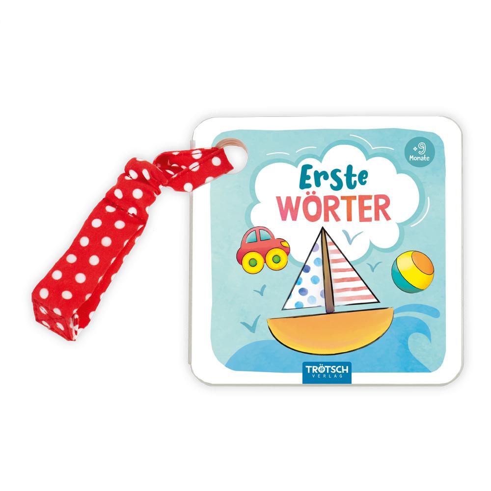 Trötsch Buggy-Buch Erste Wörter - Entdeckerbuch Beschäftigungsbuch Spielbuch Bilderbuch