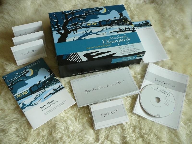 Produktbild Blaubart Verlag - Mörderische Dinnerparty – Tod im London-Express BLA00002 Rollenspiel 2 von 2