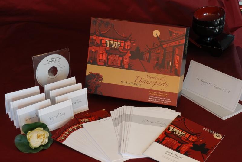 Produktbild Blaubart Verlag - Mörderische Dinnerparty – Mord in Shanghai BLA00003 Rollenspiel 2 von 2