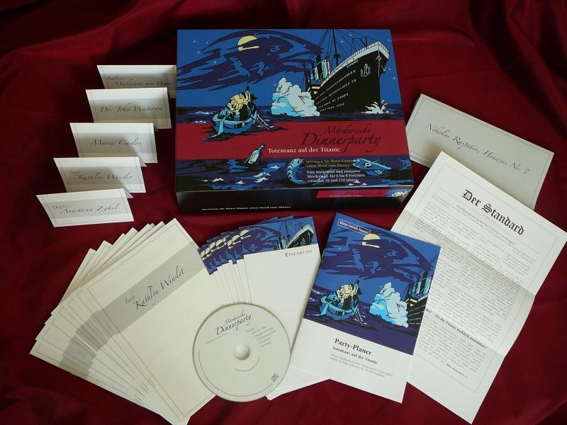 Produktbild Blaubart Verlag - Mörderische Dinnerparty – Totentanz auf der Titanic BLA00005 Rollenspiel 2 von 2