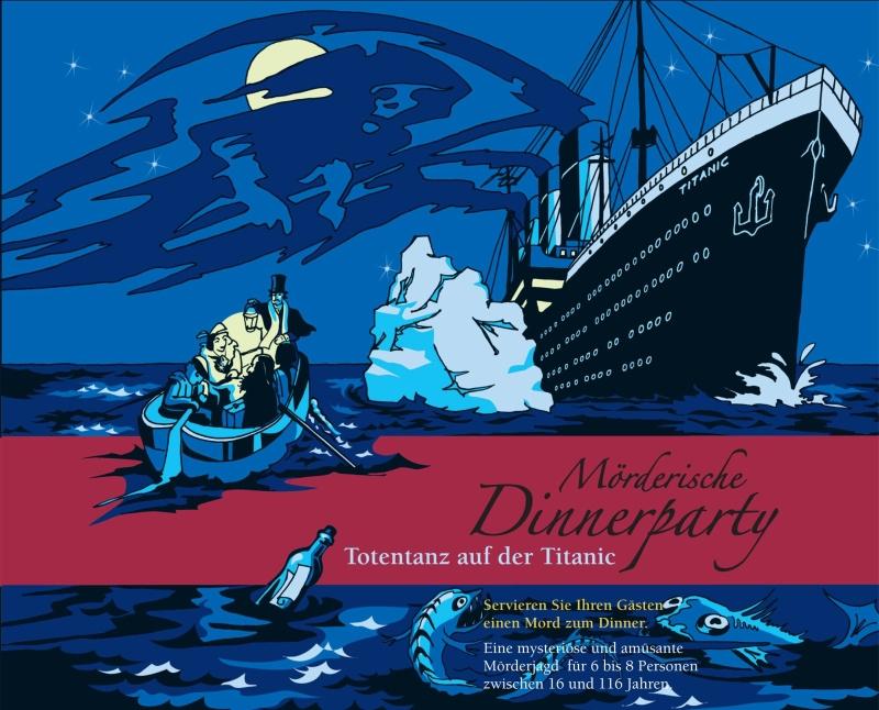 Blaubart Verlag - Mörderische Dinnerparty – Totentanz auf der Titanic BLA00005 Rollenspiel