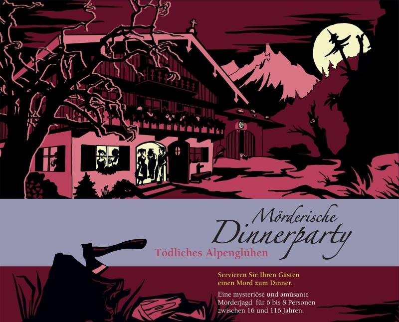 Blaubart Verlag - Mörderische Dinnerparty – Tödliches Alpenglühen BLA00006 Rollenspiel