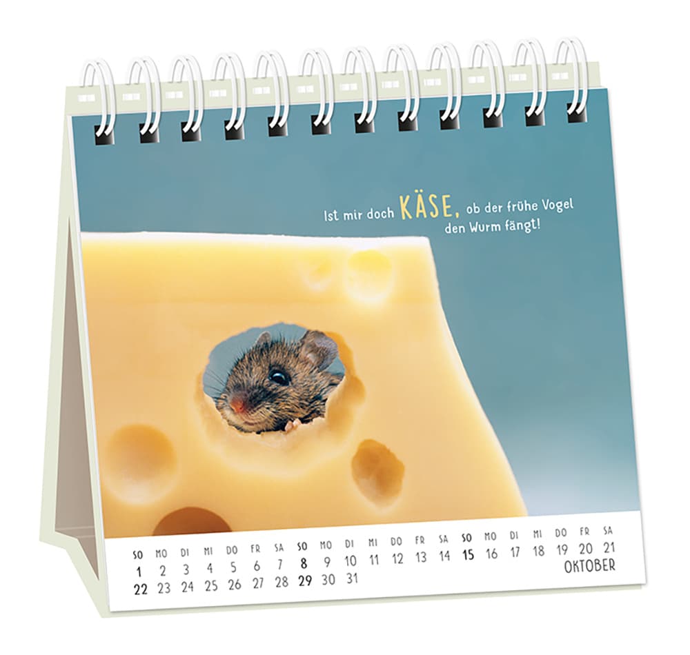 Produktbild GRAFiK WERKSTATT Tischkalender 2024 Happymacher 2 von 3