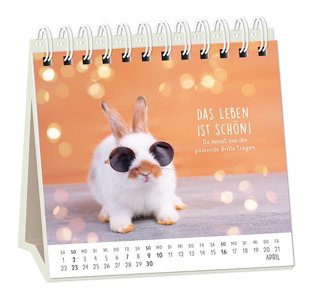 Produktbild GRAFiK WERKSTATT Tischkalender 2024 Happymacher 3 von 3