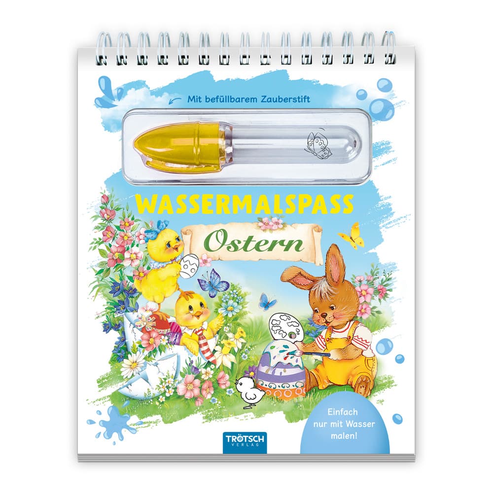 Trötsch Wassermalspaß mit Zauberstift Ostern