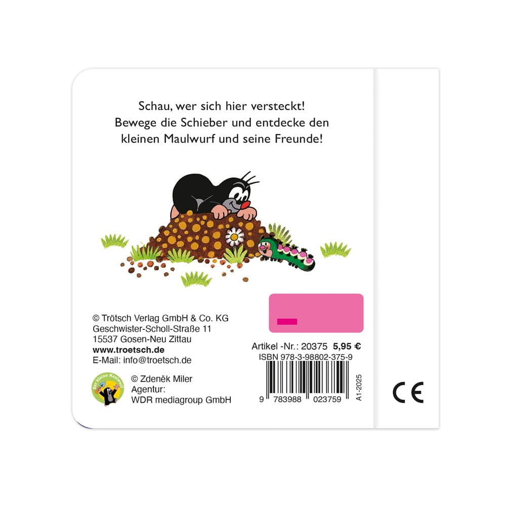 Produktbild Trötsch Der kleine Maulwurf Mein Freunde-Spielbuch Pappenbuch 2 von 4