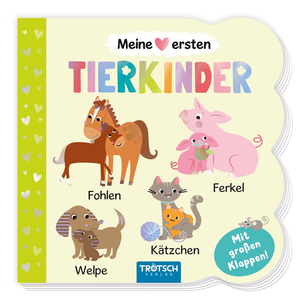 TRÖTSCH - Klappenbuch Meine ersten Tierkinder