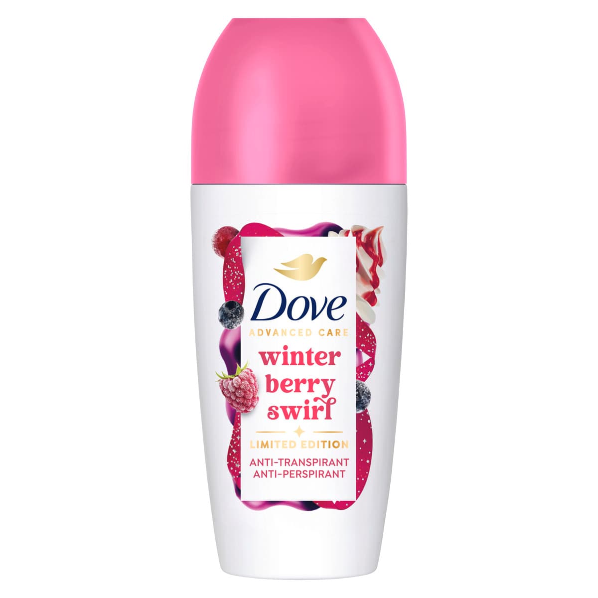 Dove Advanced Care Anti-Transpirant Deo Roll-On Winter Berry Swirl