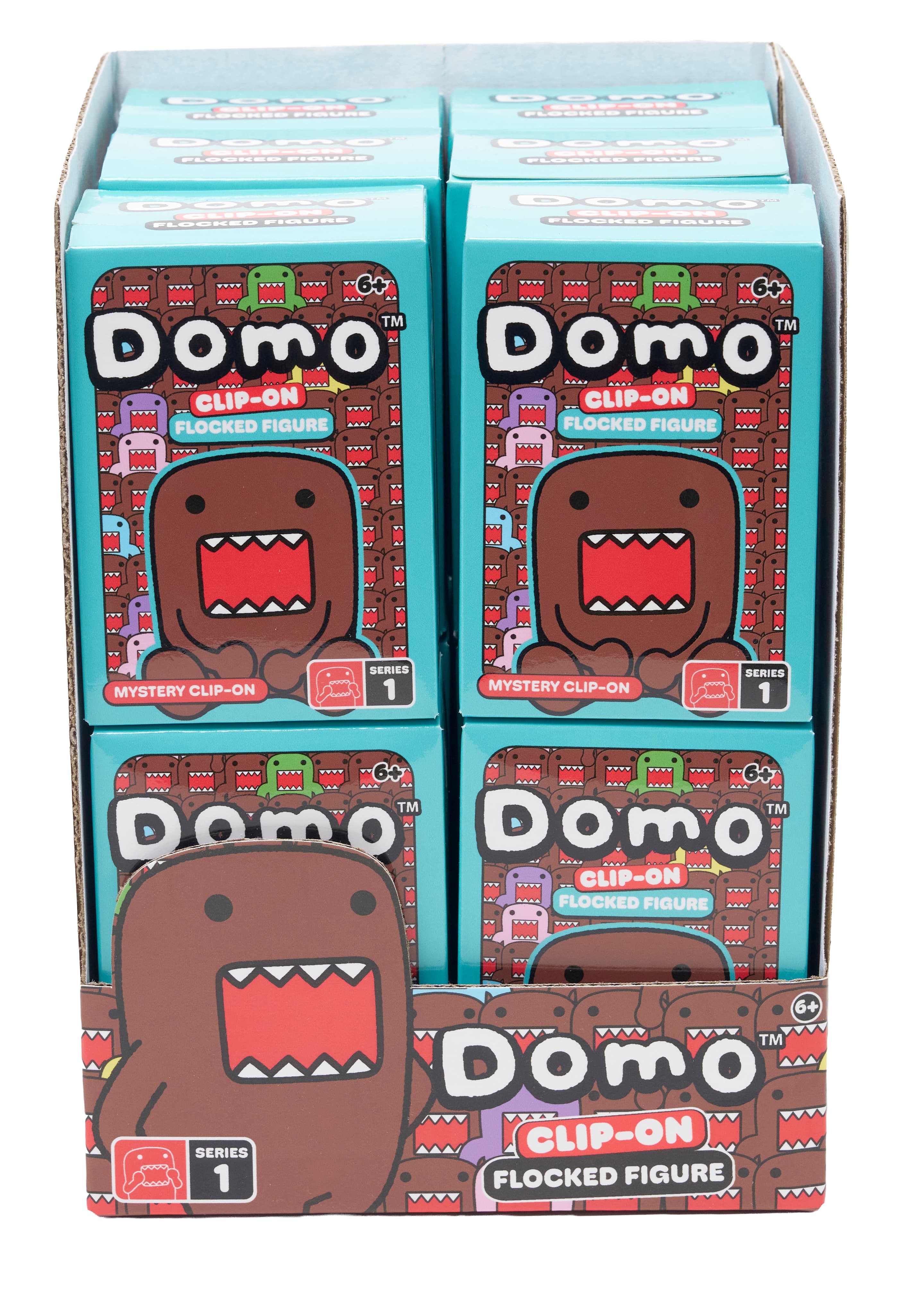 Domo - 3 Inch Blind Box Plastic Figure Flocked sortiert (Keine Auswahl möglich)