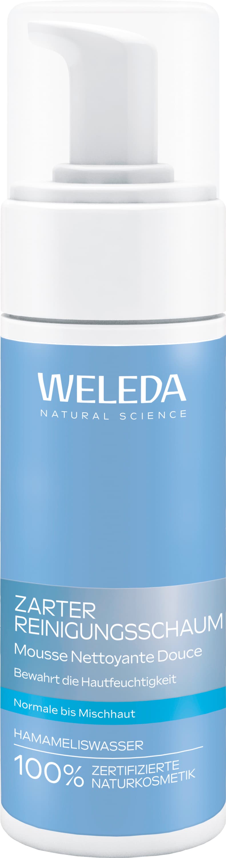 WELEDA HAMAMELISWASSER Zarter Reinigungsschaum