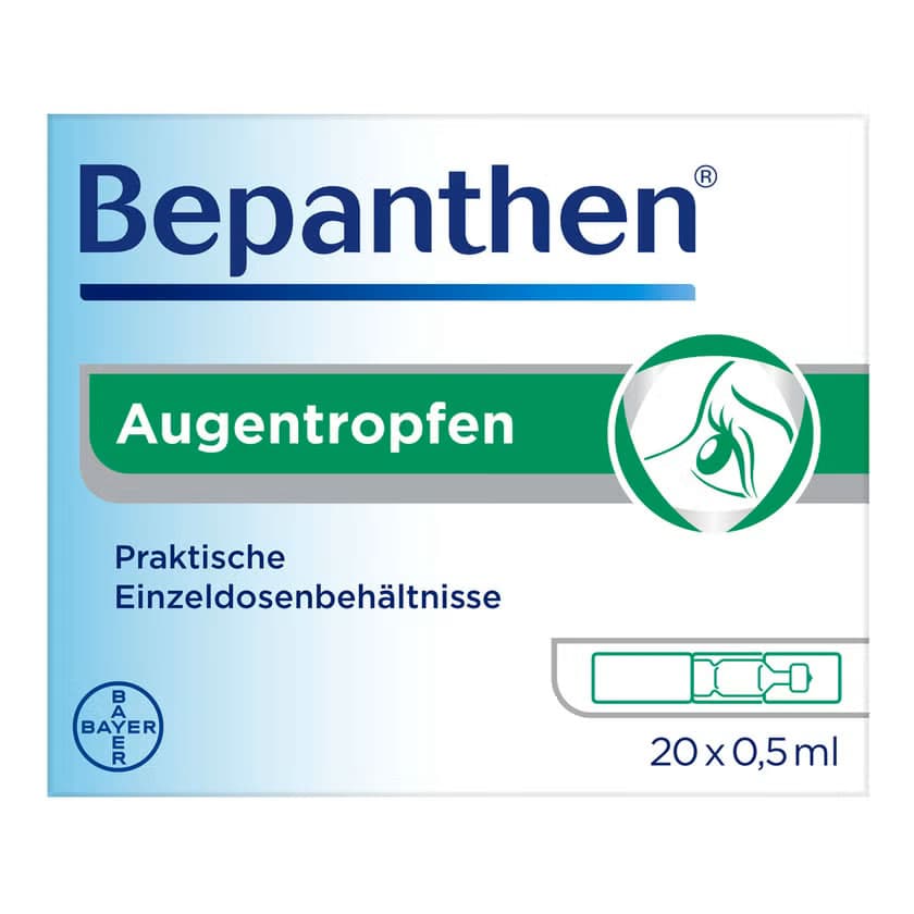 Bepanthen Augentropfen 20X0,5 ml